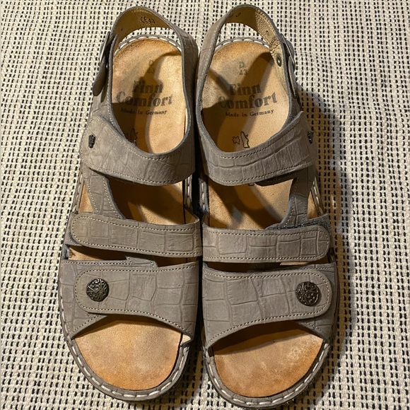 Finn Comfort Gomera Women's Sandals Taupe Size 43 - Picture 7 of 8